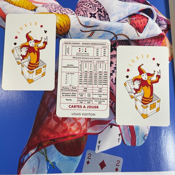 Louis Vuitton French-Suited Playing Cards, Deck of 54 Cards. - Picture 14 of 16